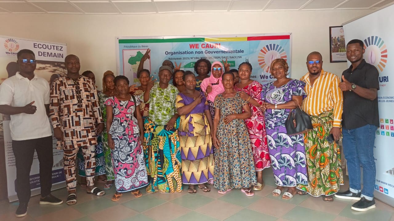 Femmes leaders et engagement communautaire : WE CAURI promeut un leadership inclusif à Abomey